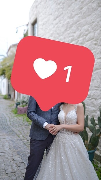 Pierre cardin gelinlik - Görsel 7