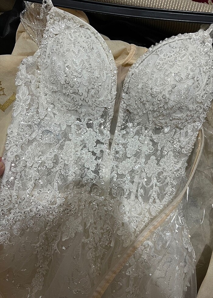 Pierre cardin gelinlik - Görsel 5