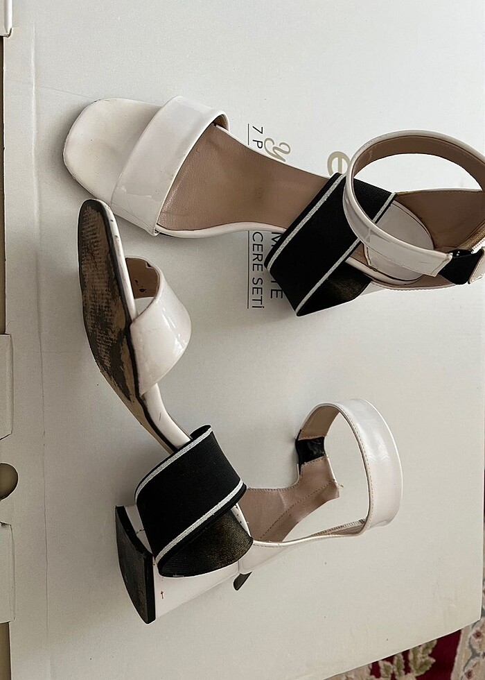 Kalın topuklu - Görsel 3