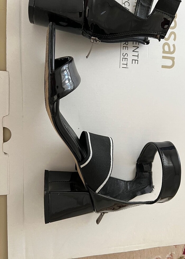 Kalın topuklu - Görsel 3