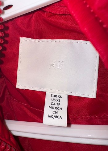 Kırmızı Kadın Kış Montu - Görsel 6