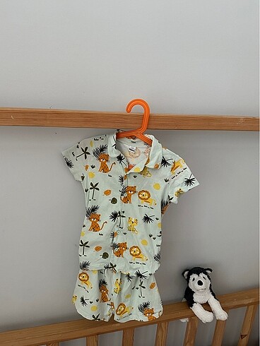Erkek çocuk 4-5 yaş pijama takımı