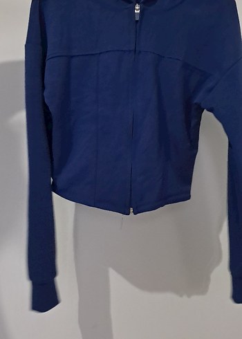 Koton Lacivert Fermuarli Spor Ceket