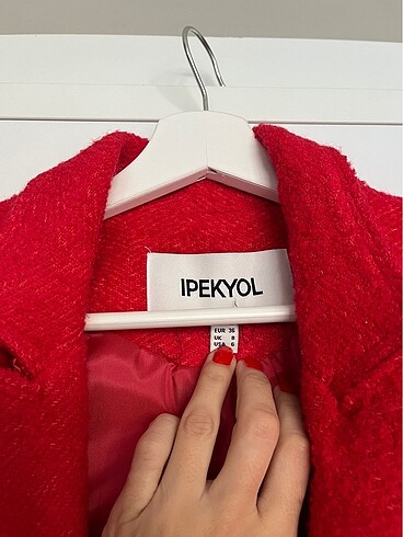 s Beden ipekyol yünlü ceket