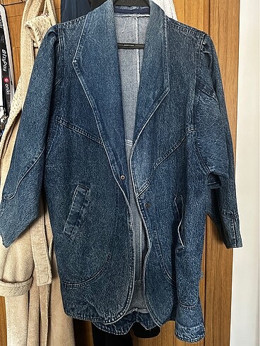 Retro kot ceket