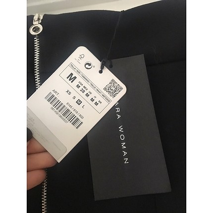 Zara Zara Yeni ve Etiketli Siyah Pantalon