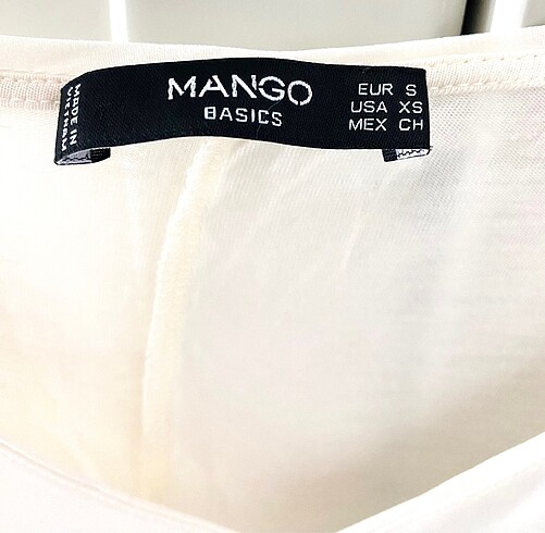 Mango Mango Sıfır Ekru Bluz