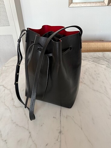 Mansur Gavriel Siyah Bucket Çanta