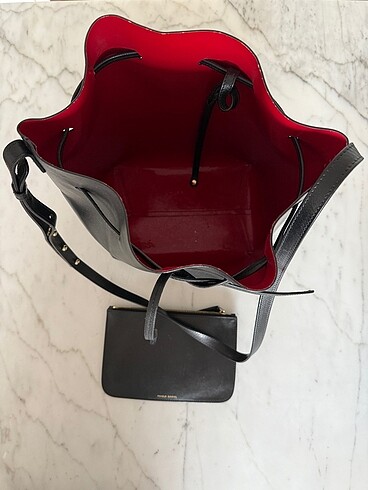Mansur Gavriel Mansur Gavriel Siyah Bucket Çanta