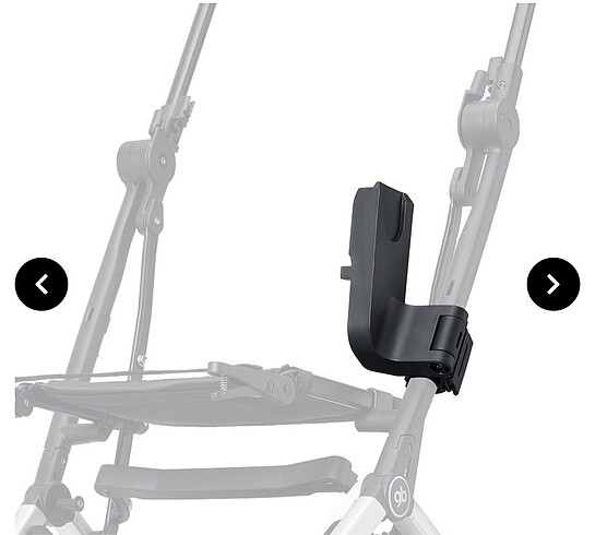  Beden Renk Cybex Pockit Plus All City Adaptörü