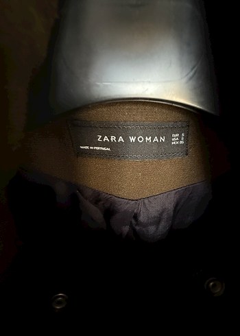 Zara Zara Haki Rengi Biker Ceket