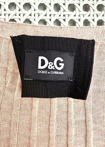 40 Beden Dolce Gabbana Bej Triko Kadın Hırka