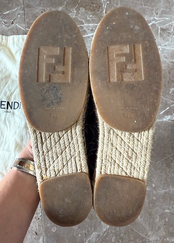 Fendi Çok Renkli Espadril - Görsel 7
