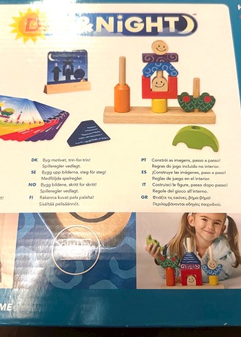 Smart Games Day & Night Ahşap Oyuncak - Görsel 3