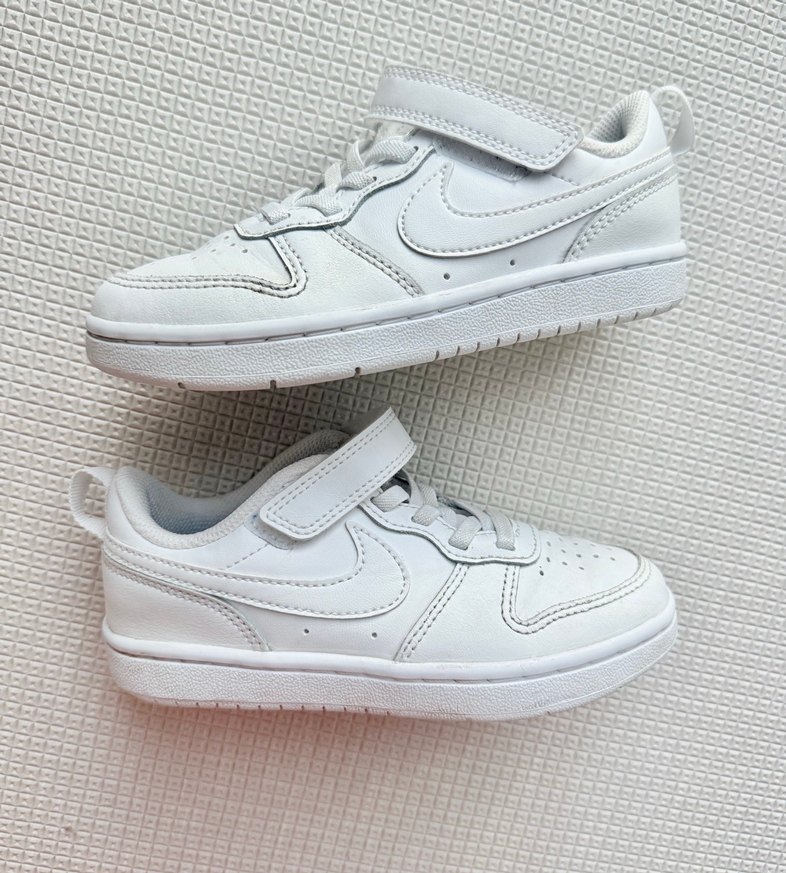 Nike Court Borough Low Beyaz Çocuk Spor Ayakkabı — görsel 2/7