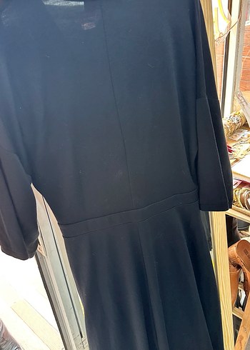 Patrizia Dini Siyah V Yaka Hamile Bluzu - Görsel 4