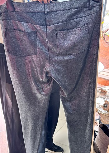 Bodyflirt marka 40 beden Siyah Parlak pantolon likralı - Görsel 4
