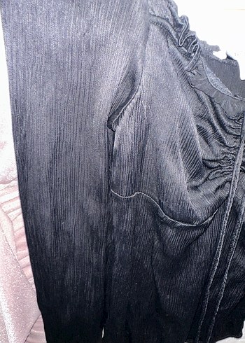 Twist marka Uzun Kollu Siyah Bluz - Görsel 4