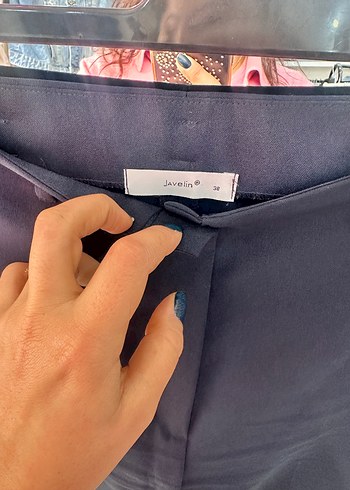 Javelin  Kadın Kumaş Pantolon - Ofis Stilinde - Görsel 4