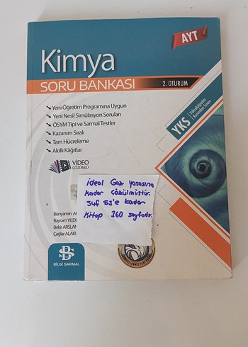 Kimya Soru Bankası 2. Oturum AYT