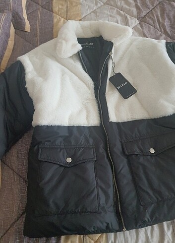 Peluslu mont - Görsel 9