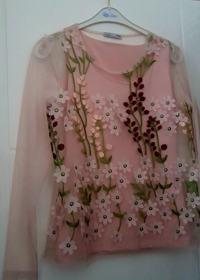 Zara 3d bluz - Görsel 2