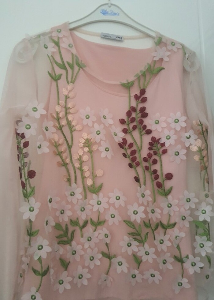 Zara 3d bluz - Görsel 3