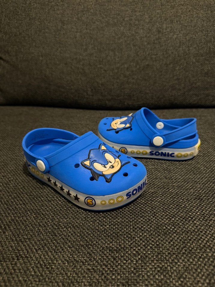 Mavi Baskılı Çocuk Terliği - Görsel 2