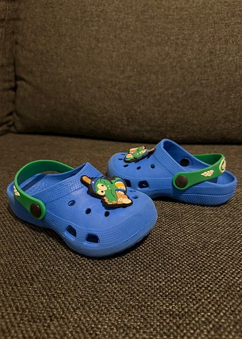 Mavi Renkli Erkek Çocuk Kaydırmaz Terlik - Görsel 2