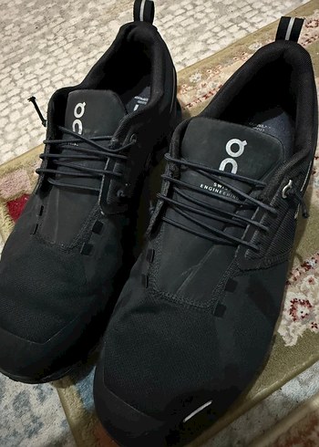 Siyah Erkek Spor Ayakkabı Velcro Detaylı - Görsel 3