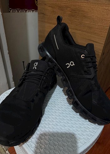 Siyah Erkek Spor Ayakkabı Velcro Detaylı - Görsel 2