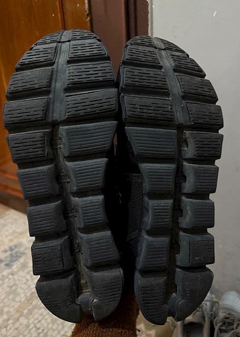 Siyah Erkek Spor Ayakkabı Velcro Detaylı - Görsel 4