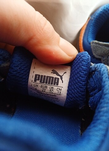 20 Beden Puma ilk adım spor ayakkabı 