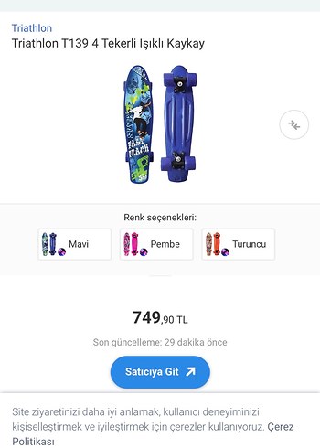 Diğer Işıklı Kaykay
