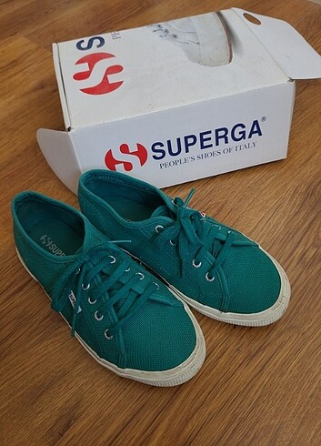 Superga Çocuk Yeşil Spor Ayakkabı