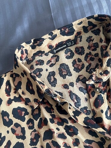 Elbise leopar desen - Görsel 3
