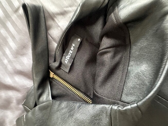 Deri elbise - Görsel 5