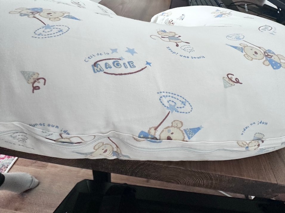 Bebek Desenli Emzirme ve Hamilelik Yastığı - Görsel 3