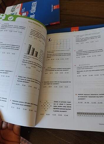 Beden Renk Çap yayınları TYT matematik
