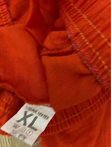 xl Beden Turuncu pantolon