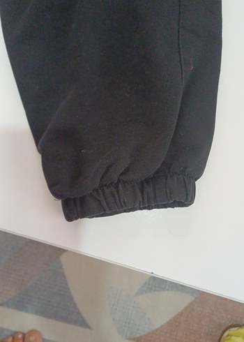 m Beden Siyah Kadın Rahat Kesim paçası lastikli eşofman alti