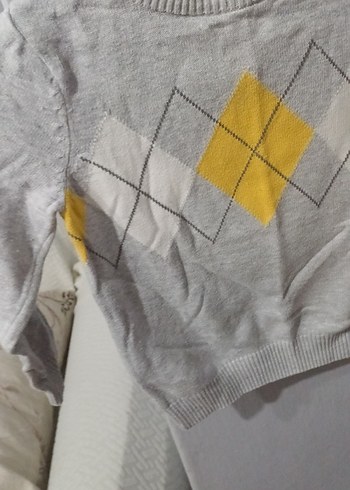 Erkek Çocuk Gri Triko Kazak 2 yas - Görsel 2