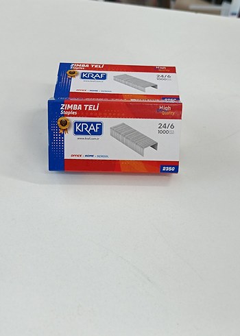 KRAF 24/6 Zımba Teli 1000 Adet - Görsel 3