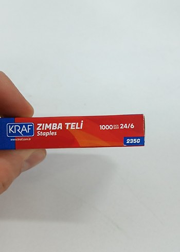 KRAF 24/6 Zımba Teli 1000 Adet - Görsel 2