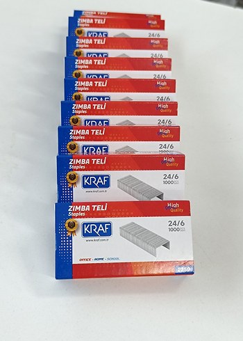 KRAF 24/6 Zımba Teli 1000 Adet - Görsel 4