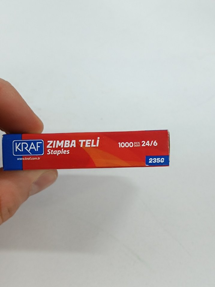 KRAF 24/6 Zımba Teli 1000 Adet - Görsel 2