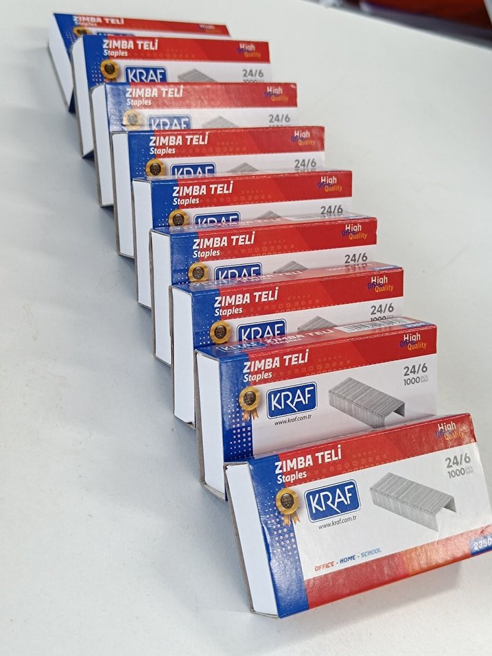 KRAF 24/6 Zımba Teli 1000 Adet - Görsel 5