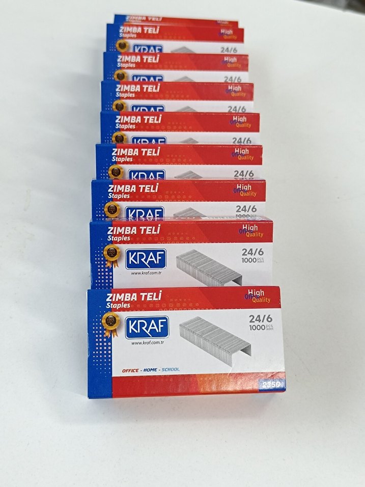 KRAF 24/6 Zımba Teli 1000 Adet - Görsel 4