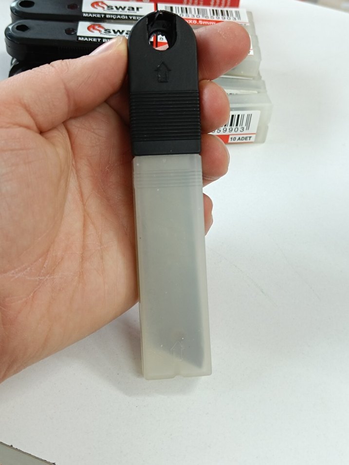 Maket Bıçağı Yedeği Swar 10'lu - Görsel 2