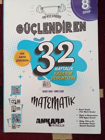 Ankara yayınları 32 haftalık deneme 
